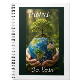 Caderno Espiral Proteja Nossa Terra