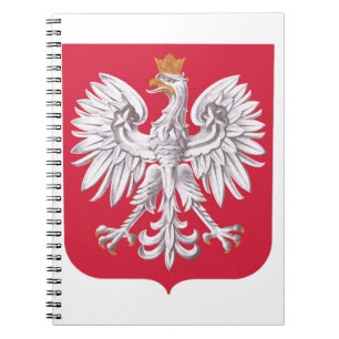 Caderno Espiral Protetor polonês de Eagle