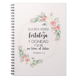 Caderno Espiral proverbios 31 25 Libreta con espiral
