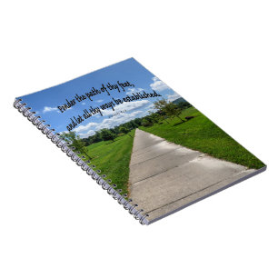 Caderno Espiral Provérbios 4:26