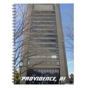Caderno Espiral Providence, Arquitetura Brutalista RI