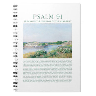 Caderno Espiral Psalm 91 