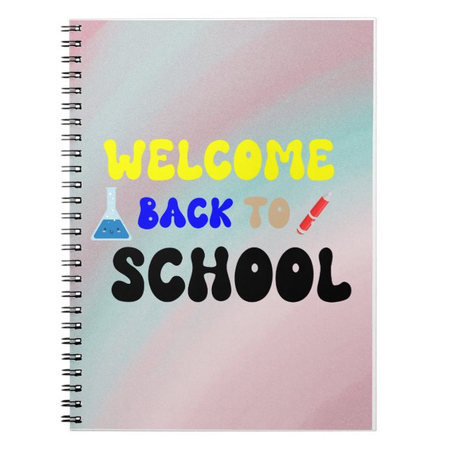 Caderno Espiral Pschool Notebook - Student Gift 2025 (Frente)