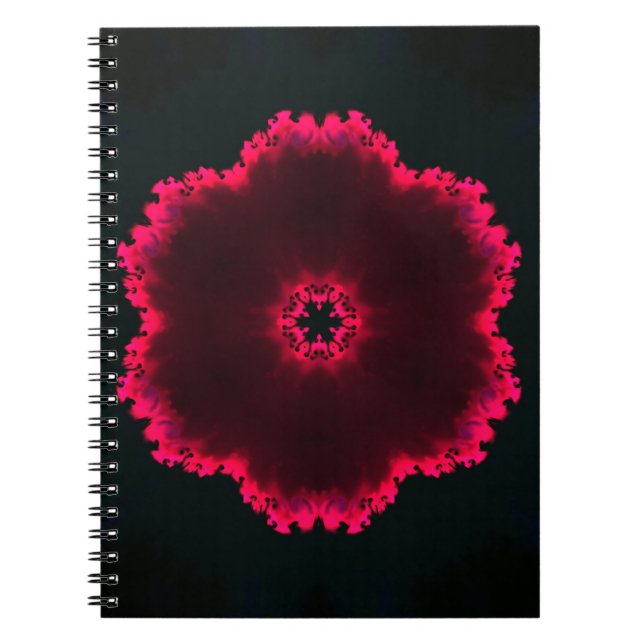 Caderno Espiral Psicodélico Hippie (Frente)