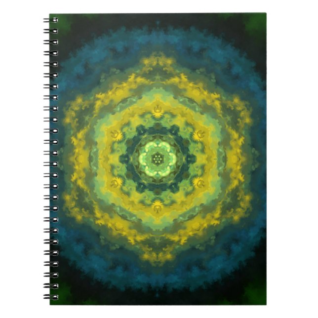 Caderno Espiral Psicodélico Hippie (Frente)