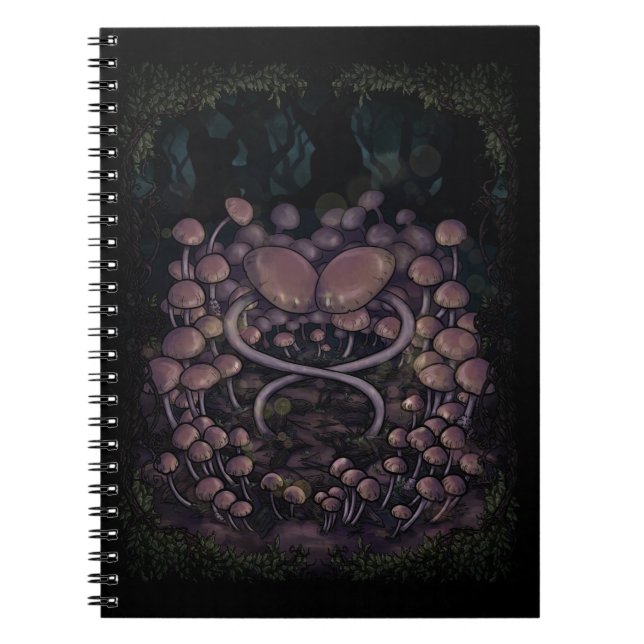 Caderno Espiral Psilocybe Allenii (Frente)
