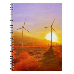 Caderno Espiral Psto pelo vento