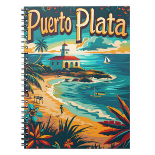 Caderno Espiral Puerto Plata Paradise