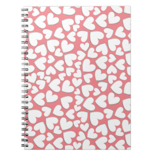 Caderno Espiral Puffy Hearts