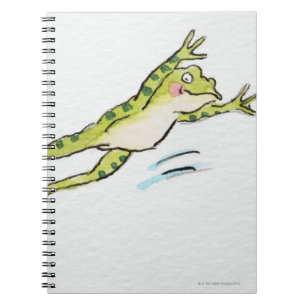 Caderno Espiral Pulando o sapo 2