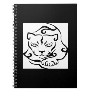 Caderno Espiral Puma selvagem e lindo