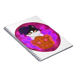 Caderno Espiral Pumpkin Cat