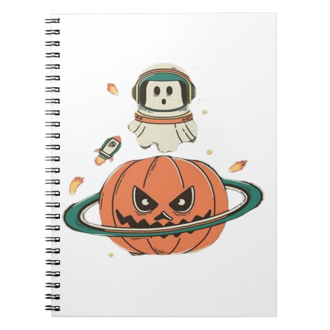 Caderno Espiral Pumpkin Planet (Frente)