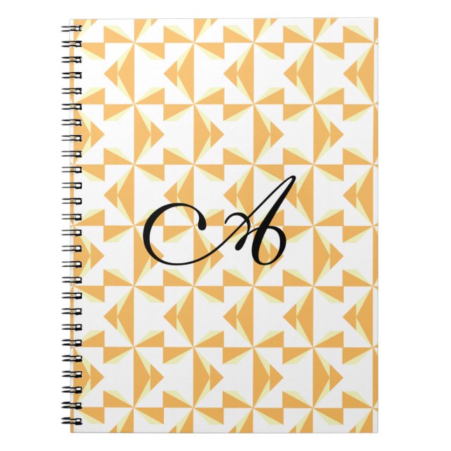 Caderno Espiral Pumpkin Pumpkin Inicial Personalizado (Frente)