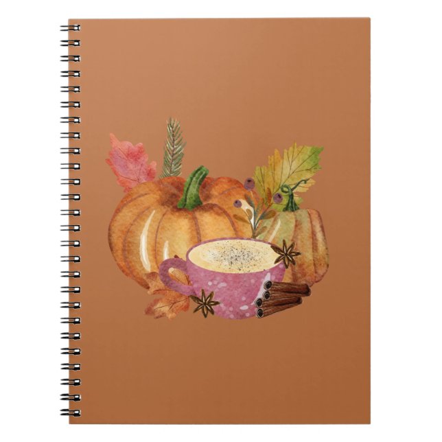 Caderno Espiral Pumpkin Spice (Frente)