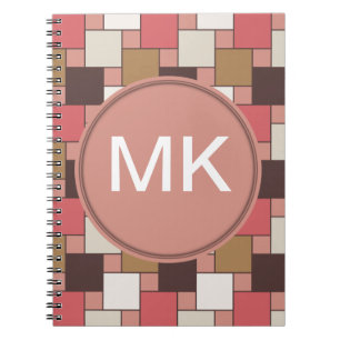 Caderno Espiral Pumpkin Spice Weave Patterno