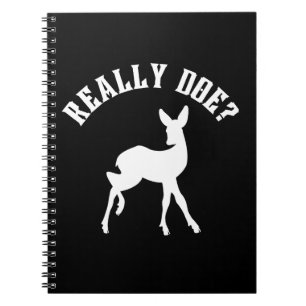 Caderno Espiral Punição Animal Engraçada Realmente Cerva