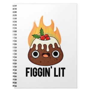 Caderno Espiral Punição Divertida de Figgy Pudim Figgin Lit