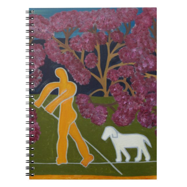 Caderno Espiral Punting no rio Avon 2011 (Frente)