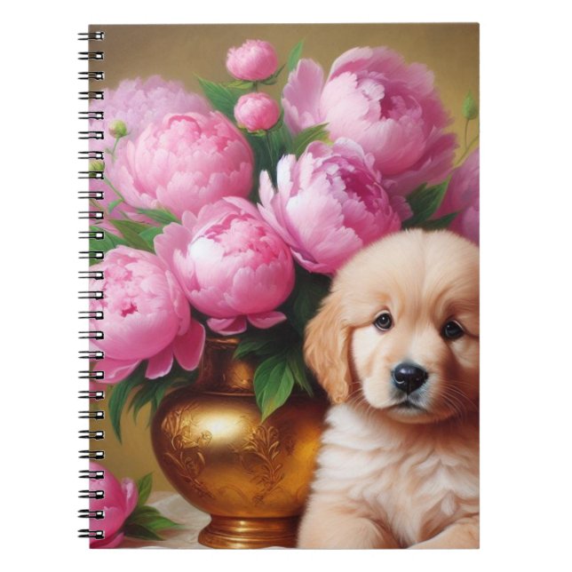 Caderno Espiral Puppy Love (Frente)