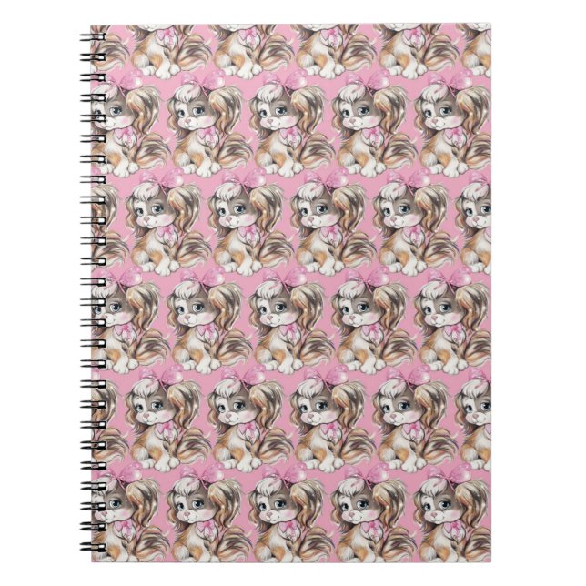 Caderno Espiral Puppy Notebook (Frente)