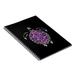 Caderno Espiral Purple Factual Turtle Shell