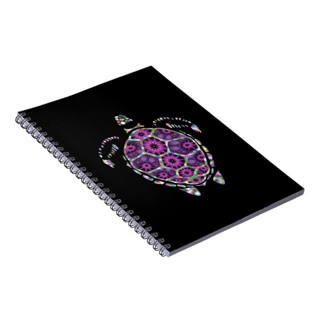 Caderno Espiral Purple Factual Turtle Shell (Lado Direito)
