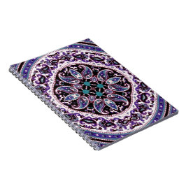 Caderno Espiral Purple Mandala