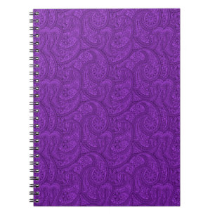 Caderno Espiral Purple Paisley