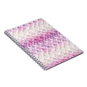 Caderno Espiral Púrpura Branca Quente