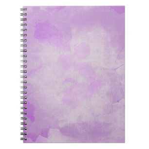 Caderno Espiral Púrpura de Aquarela