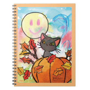 Caderno Espiral Purrfect Autumn - KidsArt para CHOC