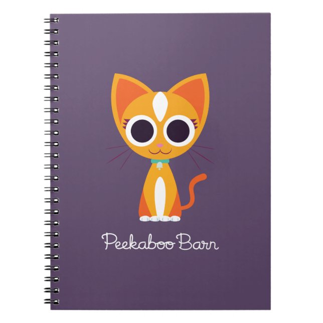 Caderno Espiral Purrl o gato (Frente)