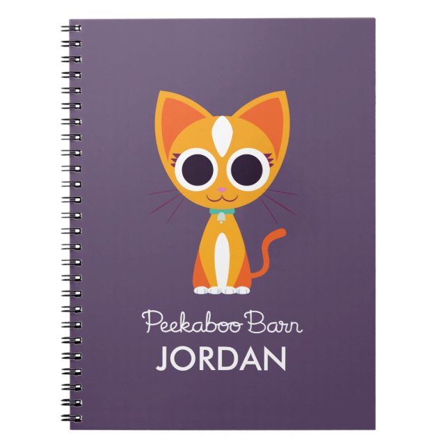 Caderno Espiral Purrl o gato (Frente)