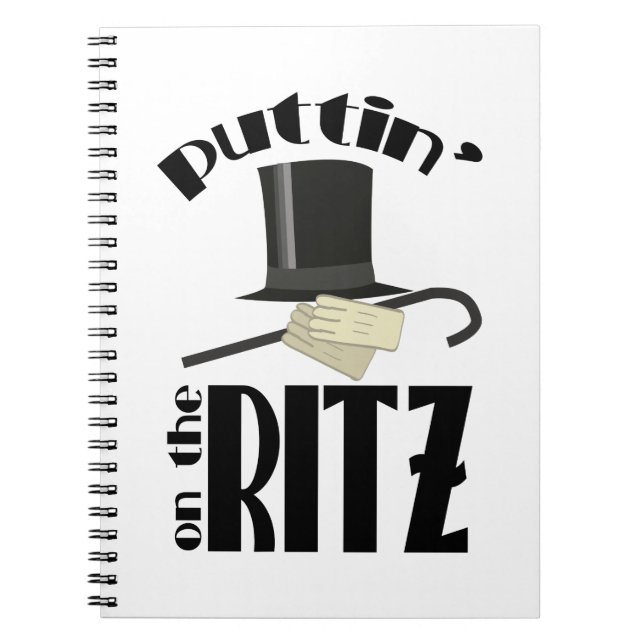 Caderno Espiral Puttin Ritz (Frente)