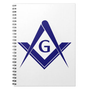 Caderno Espiral Quadrado & compassos modernos