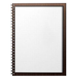 Caderno Espiral Quadro fotográfico quadro de madeira