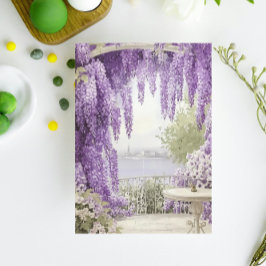 Caderno Espiral Quaint Cottage com Lilacs
