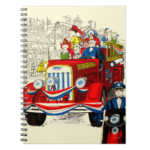 Caderno Espiral Quarto da parada de julho