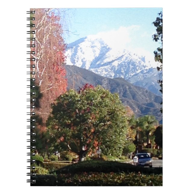 Caderno Espiral Quatro estações (Frente)