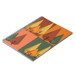 Caderno Espiral Quatro Estações de Queda