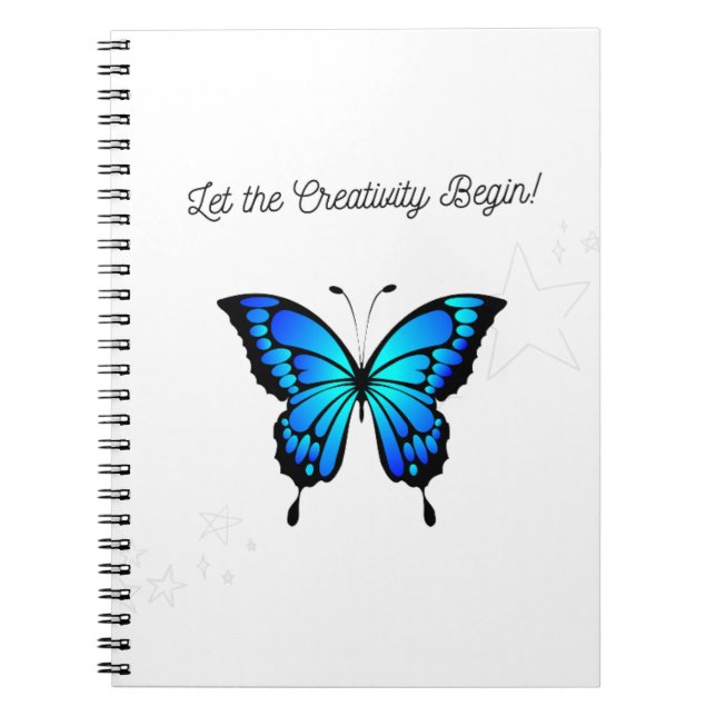 Caderno Espiral Que a criatividade comece! (Frente)