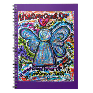 Caderno Espiral Que Cancer Não Pode Fazer Diário De Notebook Ang