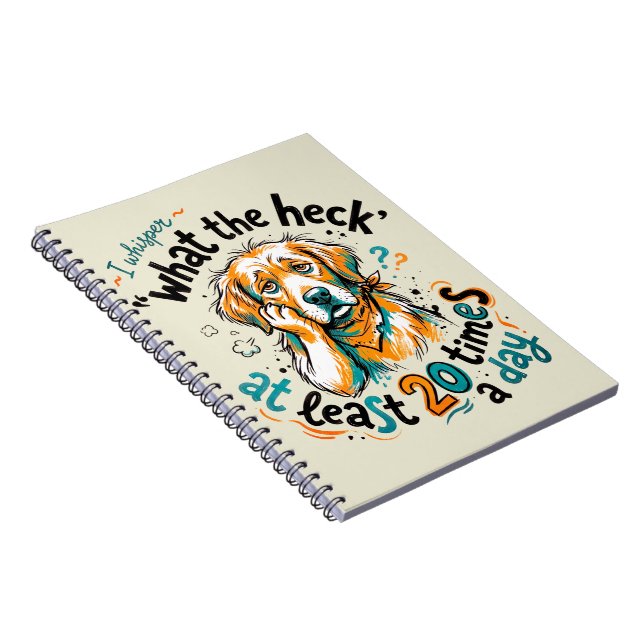 Caderno Espiral Que diabos! (Lado Direito)