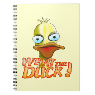 Caderno Espiral Que o pato!