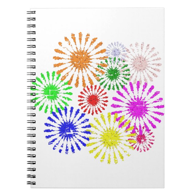 Caderno Espiral Quebra da Flor Distante (Frente)
