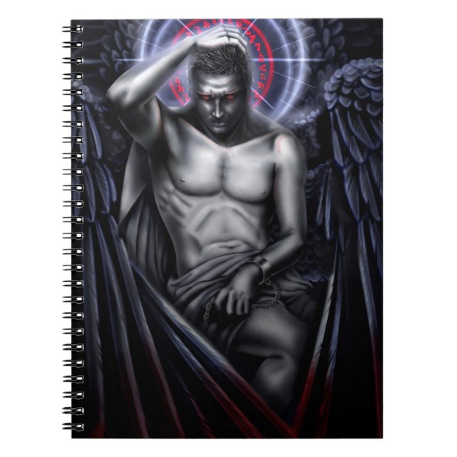 Caderno Espiral Queda de simpatia pelo diabo (Frente)