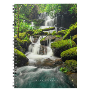 Caderno Espiral Quedas Phu Tub Berk Mountain, Tailândia