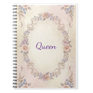 Caderno Espiral queen notebook