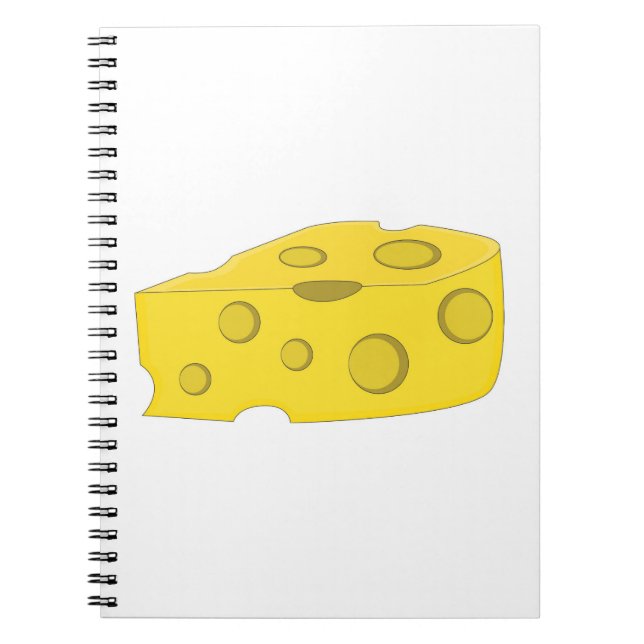 Caderno Espiral Queijo (Frente)